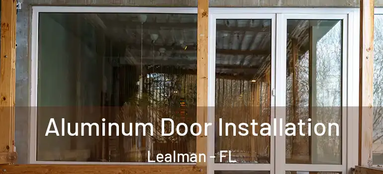 Aluminum Door Installation Lealman - FL