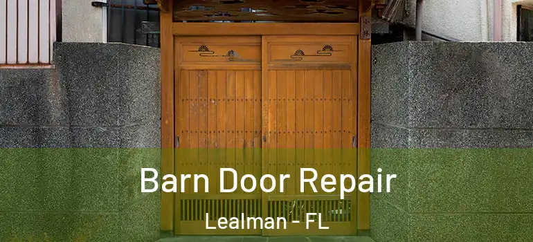 Barn Door Repair Lealman - FL