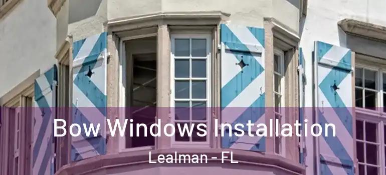 Bow Windows Installation Lealman - FL