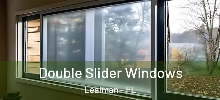 Double Slider Windows Lealman - FL