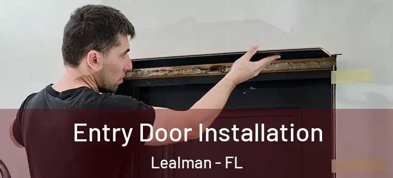 Entry Door Installation Lealman - FL
