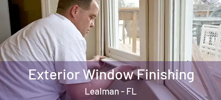 Exterior Window Finishing Lealman - FL