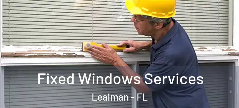 Fixed Windows Services Lealman - FL