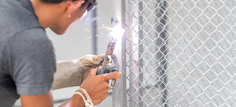 Commercial Mesh Door Repair in Lealman, FL