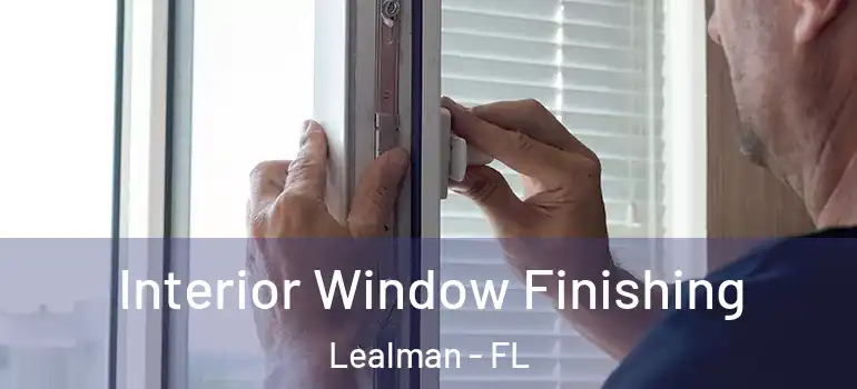 Interior Window Finishing Lealman - FL