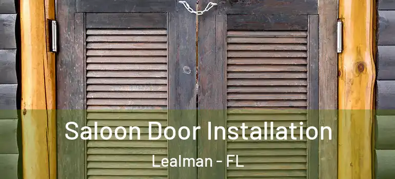 Saloon Door Installation Lealman - FL