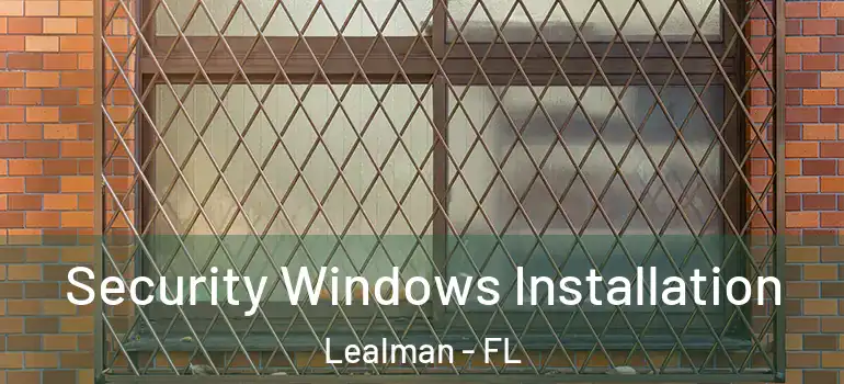 Security Windows Installation Lealman - FL
