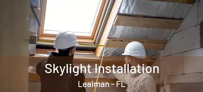 Skylight Installation Lealman - FL