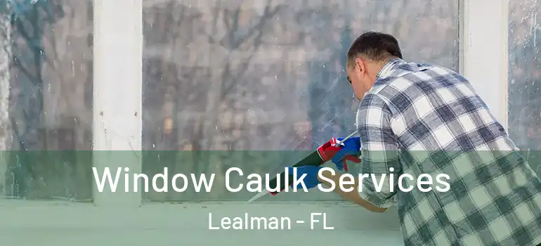  Window Caulk Services Lealman - FL