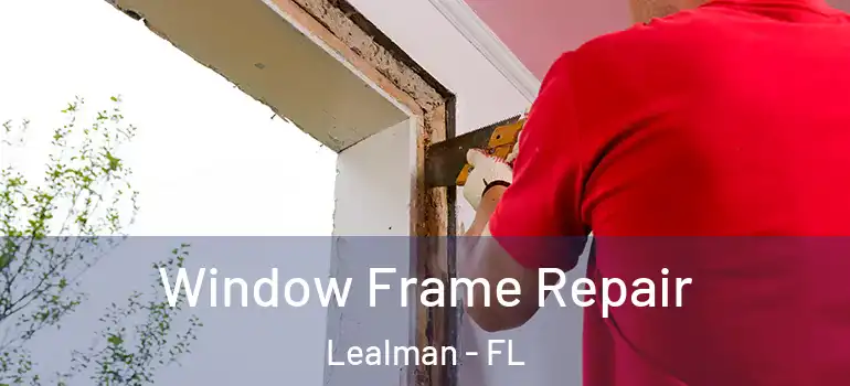 Window Frame Repair Lealman - FL