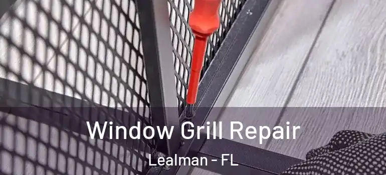 Window Grill Repair Lealman - FL