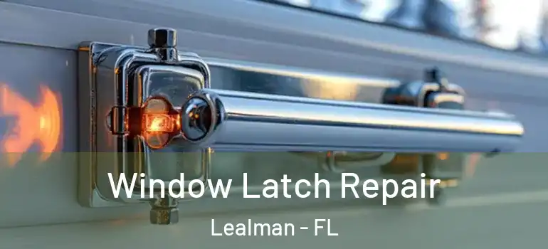  Window Latch Repair Lealman - FL