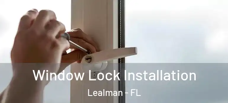 Window Lock Installation Lealman - FL