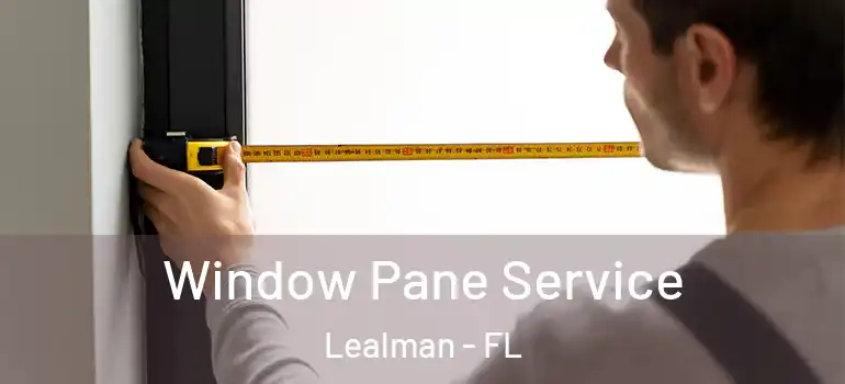 Window Pane Service Lealman - FL