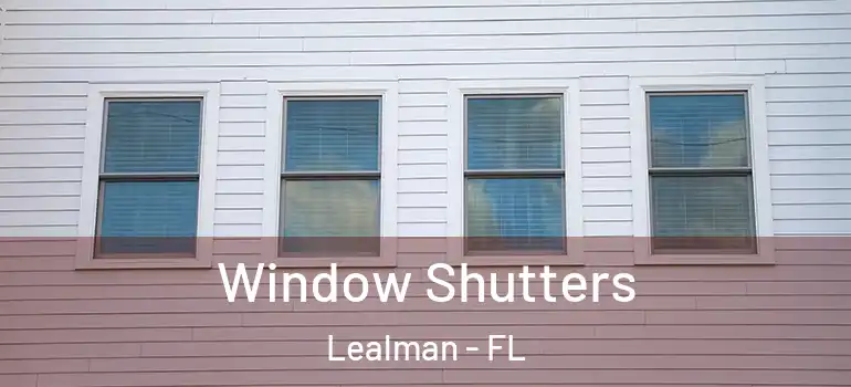 Window Shutters Lealman - FL
