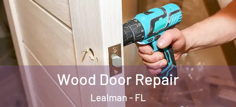 Wood Door Repair Lealman - FL